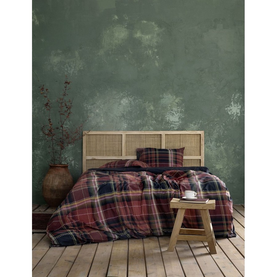 Σετ Σεντόνια Υπέρδιπλα Couture Wine Red 240X260 Nima Home Σετ Σεντόνια Υπέρδιπλα Couture Wine Red 240X260 Nima Home