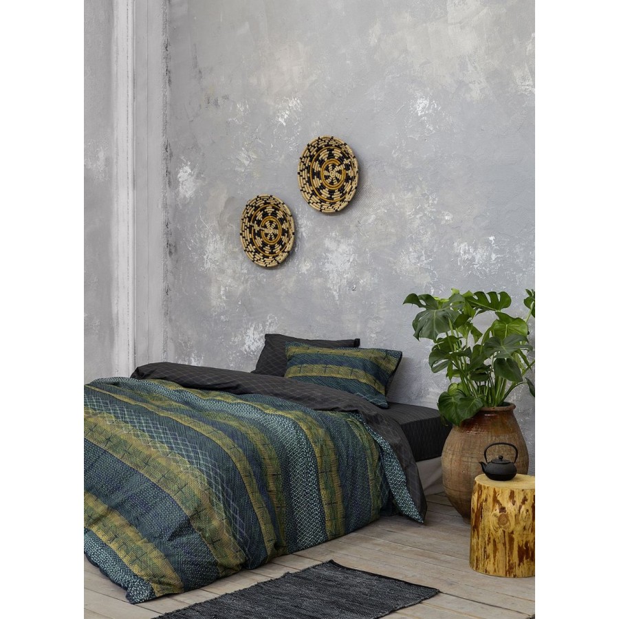 Σετ Σεντόνια Υπέρδιπλα με Λάστιχο Moeder Natural 160X200+32 Nima Home Σετ Σεντόνια Υπέρδιπλα με Λάστιχο Moeder Natural 160X200+32 Nima Home