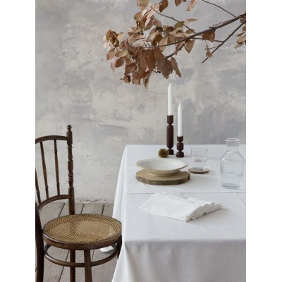 Τραπεζομάντηλο 165X310 Folio Off White Nima Home