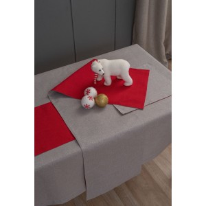 Χριστουγεννιάτικη Τραβέρσα CD01 Grey 40X160 Palamaiki