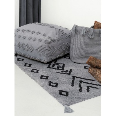 Διακοσμητικό Καλάθι Με Χερούλια Fabian Grey 30X40 Palamaiki Διακοσμητικό Καλάθι Με Χερούλια Fabian Grey 30X40 Palamaiki