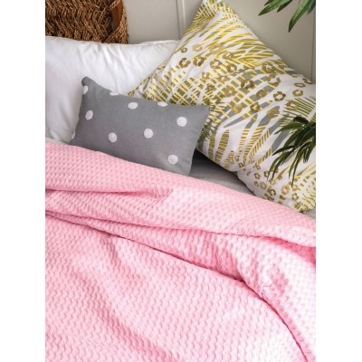 Κουβέρτα Υπέρδιπλη Marcie 250X240 Ροζ Palamaiki