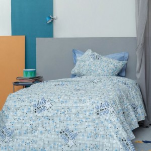 Πάπλωμα Μονό Luminous Cluster Blue 160X240 Palamaiki