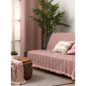 Ριχτάρι Διθέσιου Καναπέ Velos 180X250 Κοραλί Palamaiki