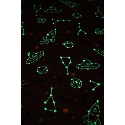 Ζεύγος Μαξιλαροθήκες Φάκελος Luminous Comet Green 50X70 Palamaiki