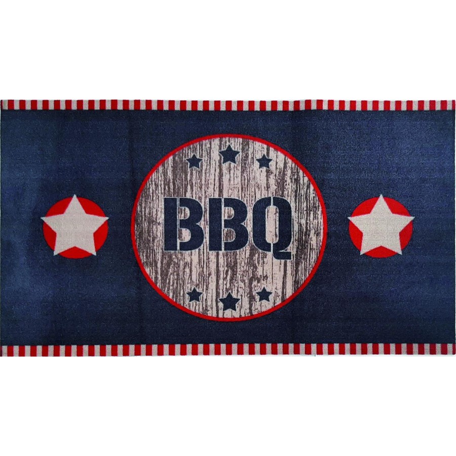 Πατάκι Κουζίνας Bbq Mats 530 Bbq 2-Stars Wood 67X120 Sdim