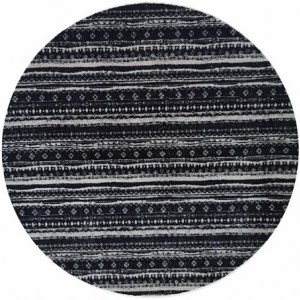 Πατάκι Σαλονιού Universal 088 Ethnic Black Φ100 Sdim