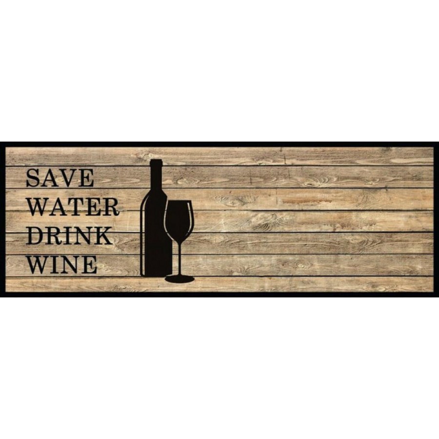 Ταπέτο κουζίνας Cook&Wash  410 Save Water Drink Wine 50X150 Sdim