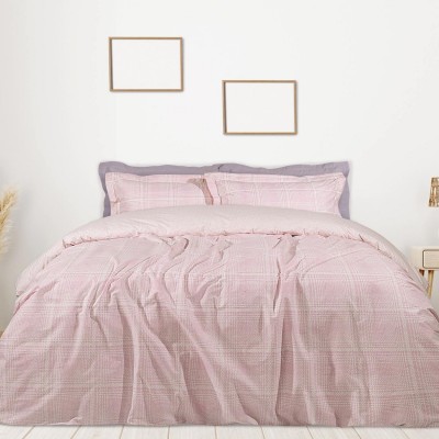 4846 Σετ Σεντόνια Υπέρδιπλα Best 230X260 Ροζ Εκρού Das Home 4846 Σετ Σεντόνια Υπέρδιπλα Best 230X260 Ροζ Εκρού Das Home