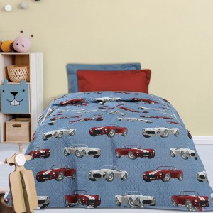 4855 Κουβερλί Μονό Kid 160X240 Μπλε Κόκκινο Γκρι Das Home