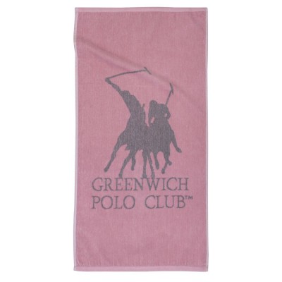 3037 Πετσέτα Γυμναστηρίου 45X90 Nude Γκρι Greenwich Polo Club