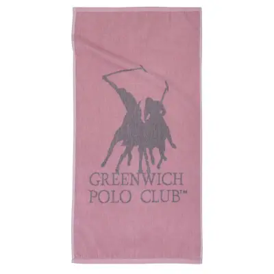 3037 Πετσέτα Γυμναστηρίου 45X90 Nude Γκρι Greenwich Polo Club