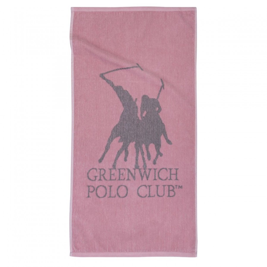 3037 Πετσέτα Γυμναστηρίου 45X90 Nude Γκρι Greenwich Polo Club