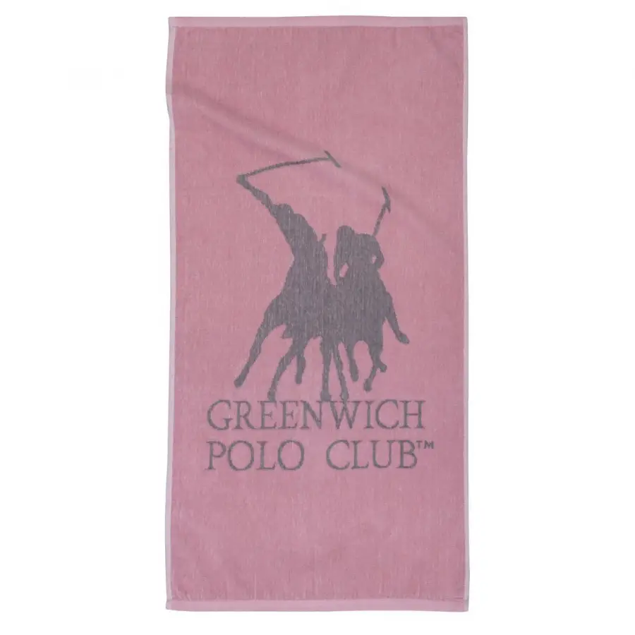 3037 Πετσέτα Γυμναστηρίου 45X90 Nude Γκρι Greenwich Polo Club