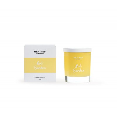 Αρωματικό Κερί Bali Garden 260 gr Yellow Nef-Nef