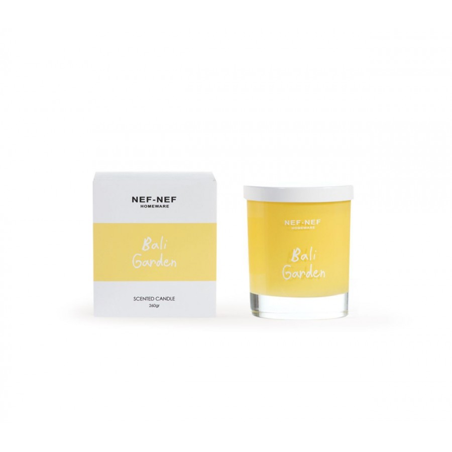 Αρωματικό Κερί Bali Garden 260 gr Yellow Nef-Nef