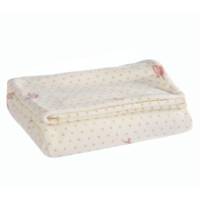 Βρεφική Κουβέρτα Fleece Κούνιας Water Lilly Yellow 110X150 Nef-Nef Βρεφική Κουβέρτα Fleece Κούνιας Water Lilly Yellow 110X150 Nef-Nef
