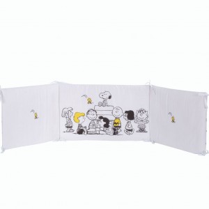 Βρεφική Πάντα Κούνιας Peanuts Forever White Nef-Nef