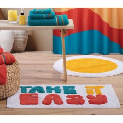 Χαλάκι Μπάνιου Take It Easy 60X90 White Nef-Nef