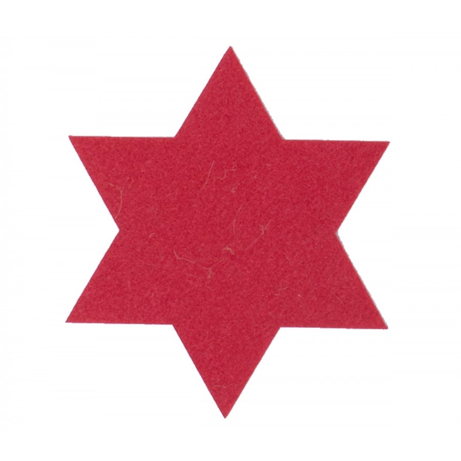 Χριστουγεννιάτικο Σουπλά Felt Star 2Τμχ Red 40X40 Nef-Nef