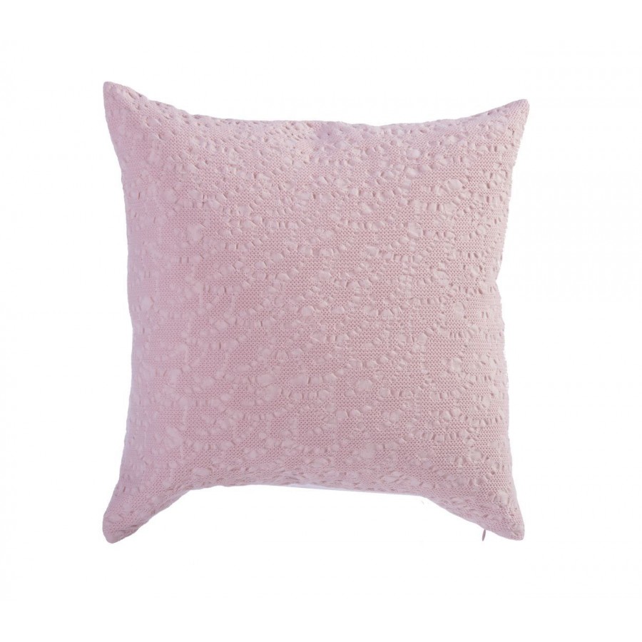 Διακοσμητική Μαξιλαροθήκη Valencia 50X50 Pink Nef-Nef Διακοσμητική Μαξιλαροθήκη Valencia 50X50 Pink Nef-Nef