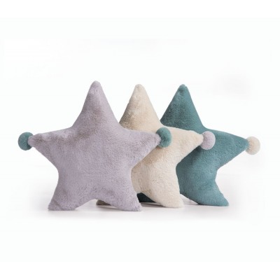 Διακοσμητικό Μαξιλάρι Baby Star Dusty Aqua 45X45 Nef-Nef