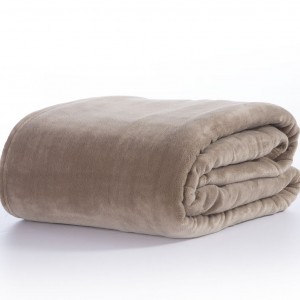 Κουβέρτα Fleece Μονή Cosy Beige 160X220 Nef-Nef