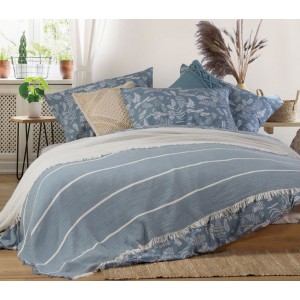 Κουβέρτα Μονή Blue World 170X240 Blue Nef-Nef