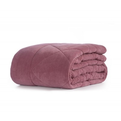 Κουβερτοπάπλωμα Μονό Storm-23 Rose 160X220 Nef-Nef