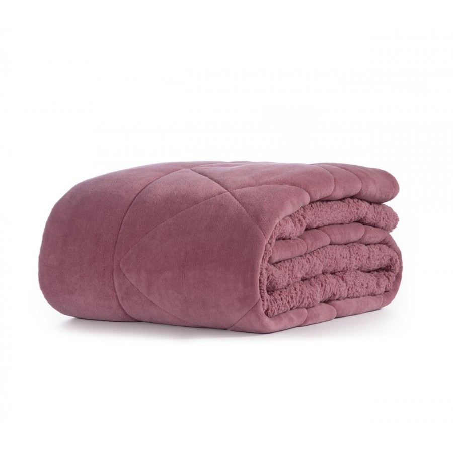 Κουβερτοπάπλωμα Μονό Storm-23 Rose 160X220 Nef-Nef