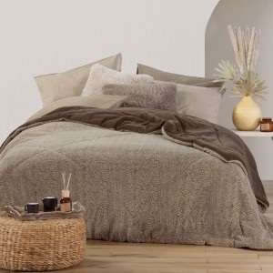 Κουβερτοπάπλωμα Μονό Weekend Beige 160X220 Nef-Nef
