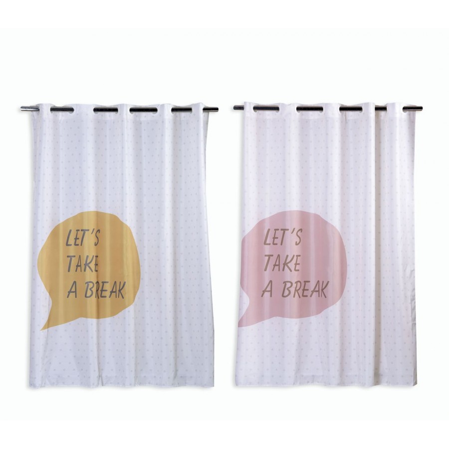 Κουρτίνα Μπάνιου Friday Yellow 180X200 Nef-Nef