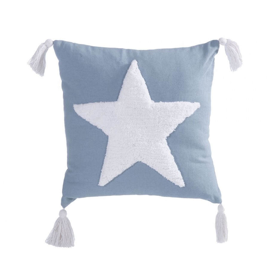 Μαξιλάρι Διακοσμητικό Hugging Star 35X35 Blue Nef-Nef