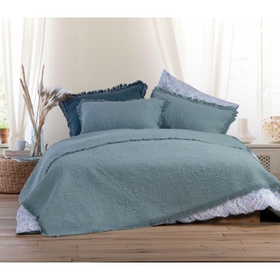 Μαξιλαροθήκες Σετ 2 Τεμαχίων March Blue 52X72 Aqua Nef-Nef