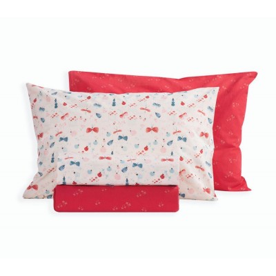Παιδικά Σετ Σεντόνια Μονά Bugs Life Ecru-Red 170X260 Nef-Nef