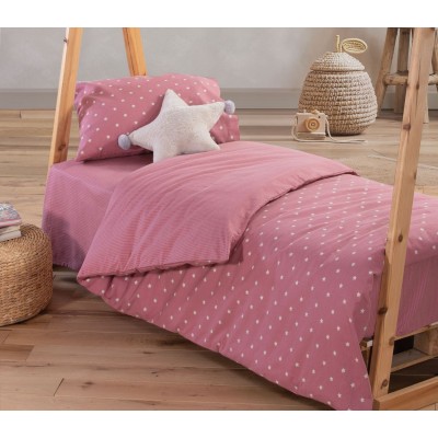 Παιδικά Σετ Σεντόνια Μονά Precious Rose 160X260 Φανελένια Nef-Nef Παιδικά Σετ Σεντόνια Μονά Precious Rose 160X260 Φανελένια Nef-Nef