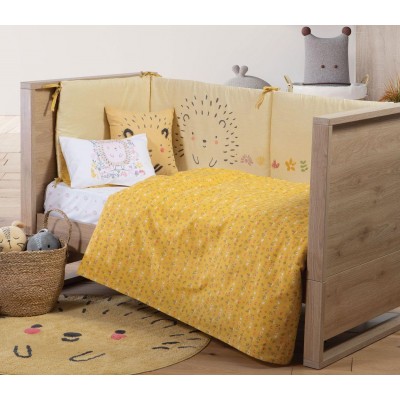 Πάντα Κούνιας Cute Hedgehog Yellow Nef-Nef