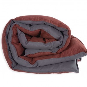 Πάπλωμα Μονό Bicolor-23 Terra-Grey 160X220 Nef-Nef