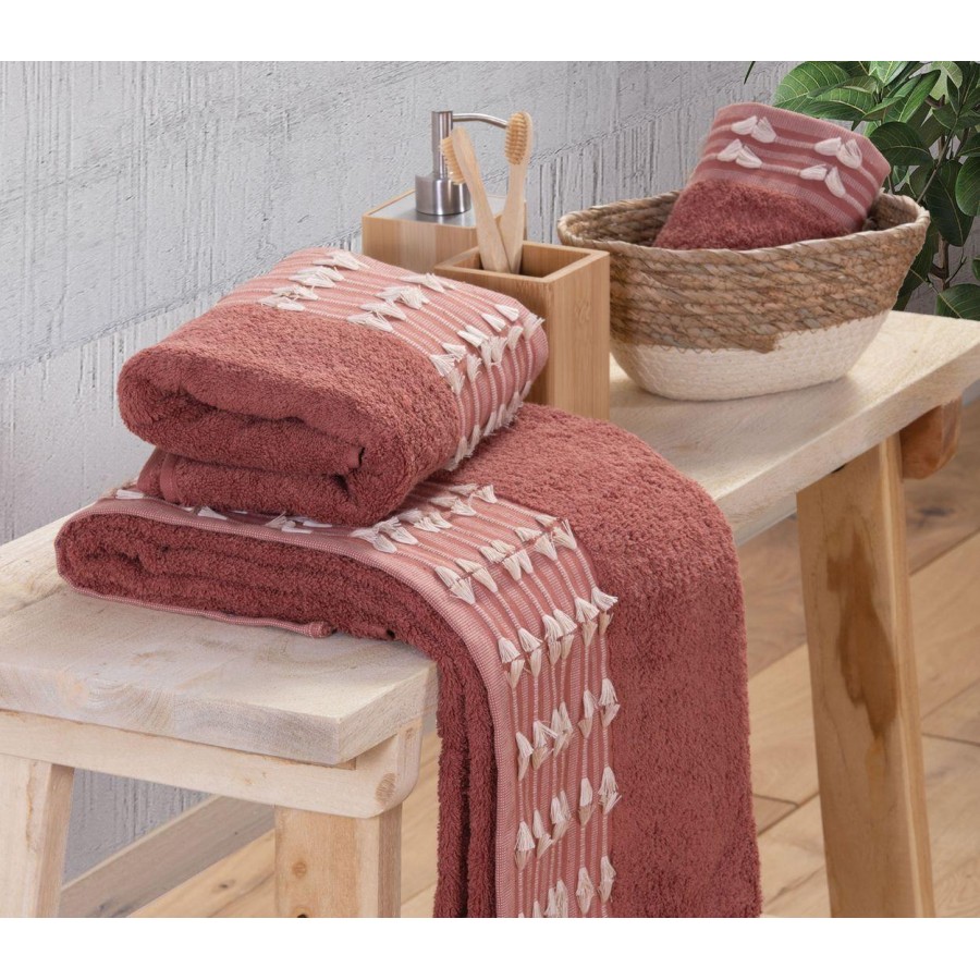 Πετσέτα Χεριών Lilian Terra 30X50 Nef-Nef