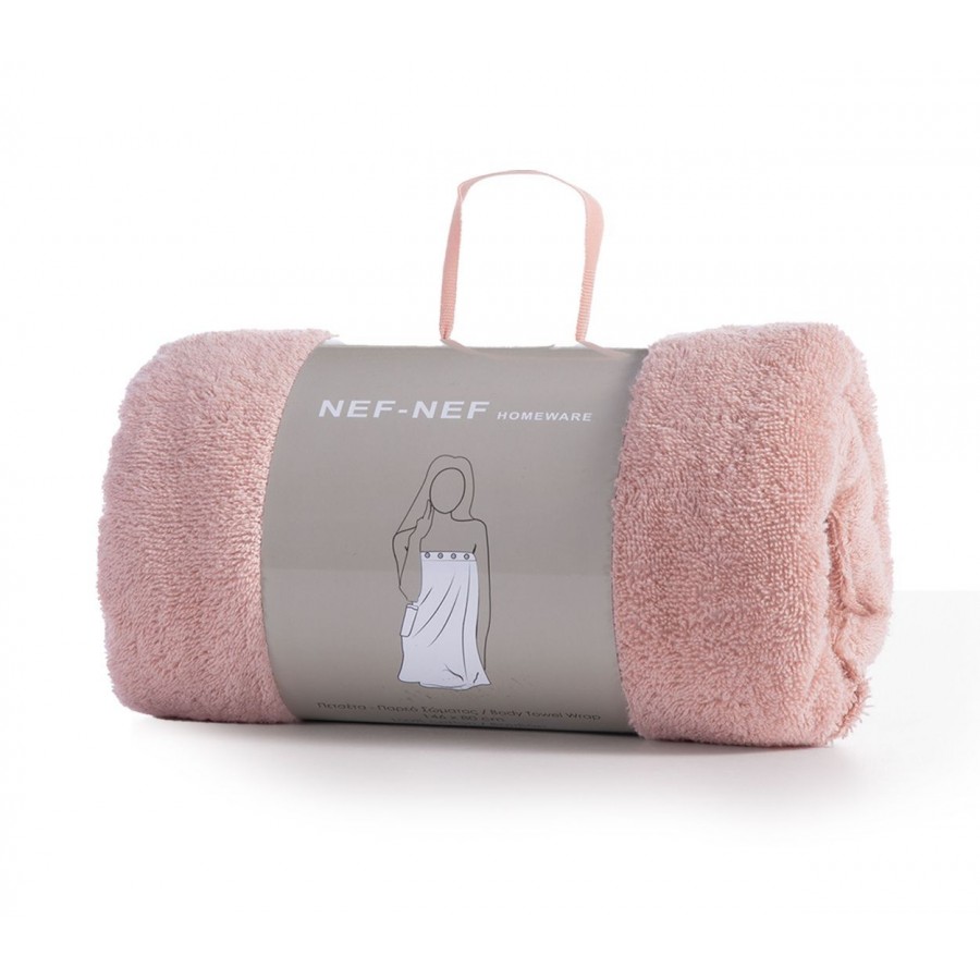 Πετσέτα Παρεό Sandy 146X80 Pink Nef-Nef