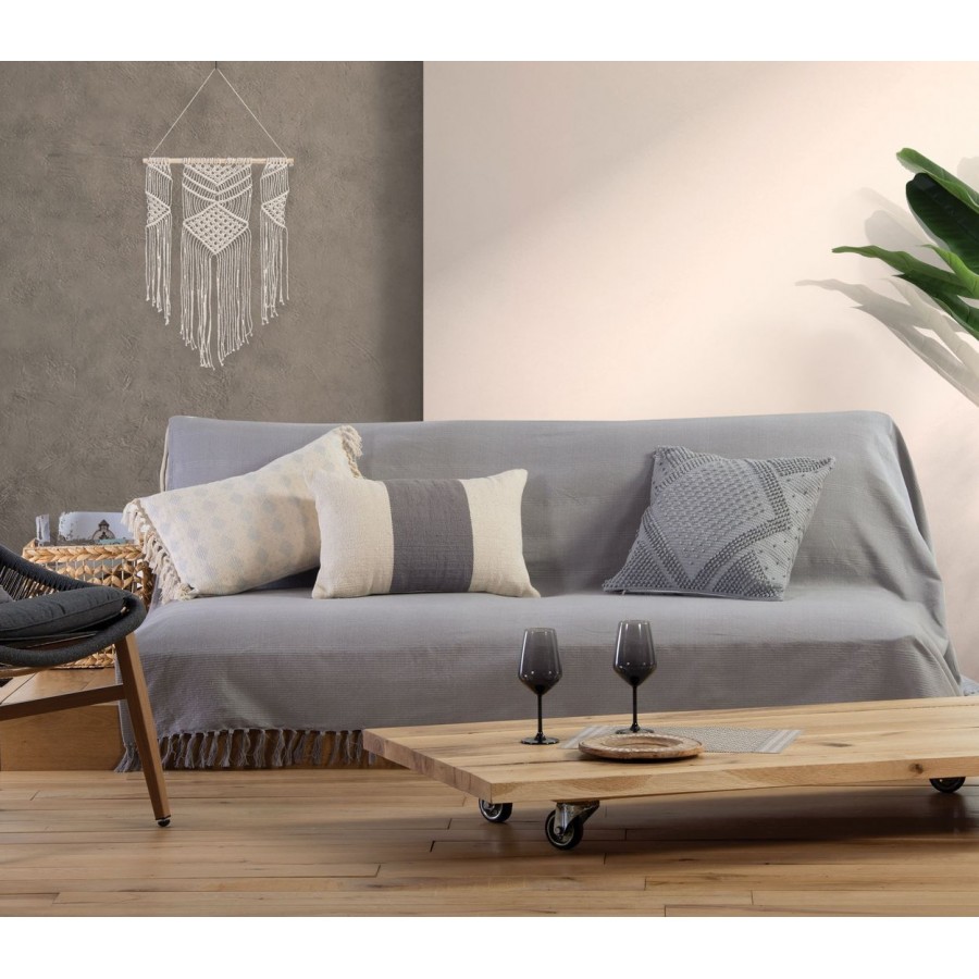 Ριχτάρι Πολυθρόνας Fargo 180X180 Silver Nef-Nef