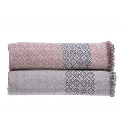 Ριχτάρι Τριθέσιου Καναπέ Guaver Grey 170X300 Nef-Nef