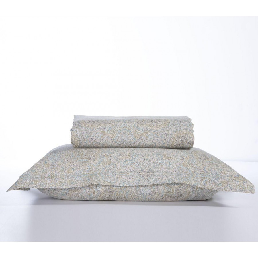 Σετ Παπλωματοθήκη Υπέρδιπλη Insomnia Aqua-Beige 240X230 Nef-Nef Σετ Παπλωματοθήκη Υπέρδιπλη Insomnia Aqua-Beige 240X230 Nef-Nef