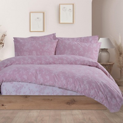 Σετ Υπέρδιπλα Σεντόνια Olivia Pink 240X260 Nef-Nef