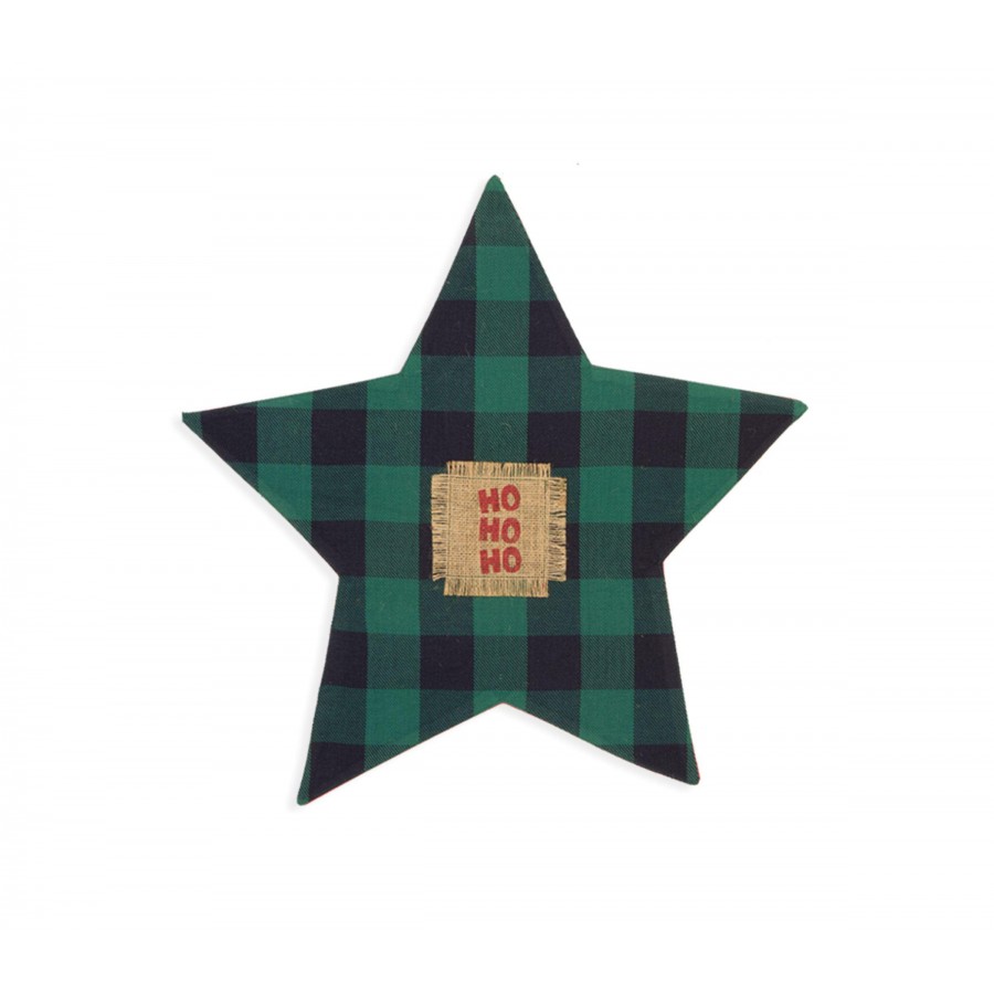 Σουπλά Christmas Time Green-Red 50X50 Nef-Nef