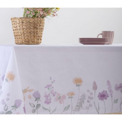 Τραπεζομάντηλο Merida 140X240 White Nef-Nef