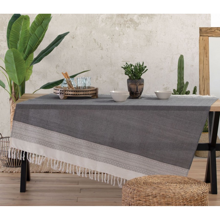 Τραπεζομάντηλο Strength 140X240 Black Nef-Nef Τραπεζομάντηλο Strength 140X240 Black Nef-Nef