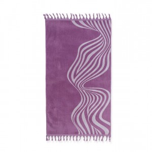 Πετσέτα Θαλάσσης Abstract Purple 80X160 Nef-Nef