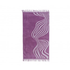 Πετσέτα Θαλάσσης Abstract Purple 80X160 Nef-Nef