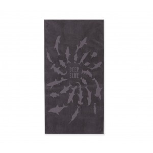 Πετσέτα Θαλάσσης Shark Style Grey 80X160 Nef-Nef